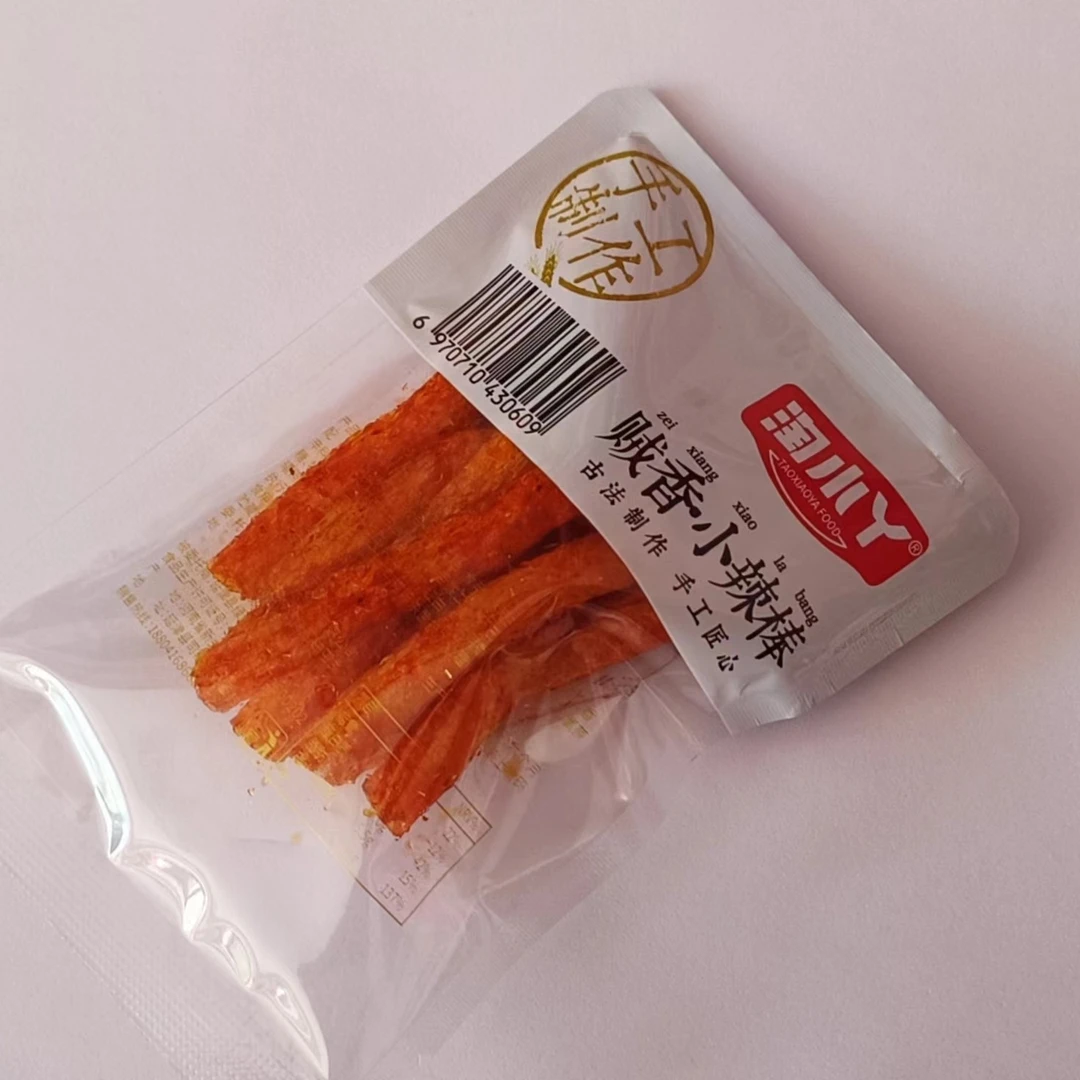 淘小丫经典小辣棒辣条手工小包装零食网红爆款儿时经典童年12袋解馋零食