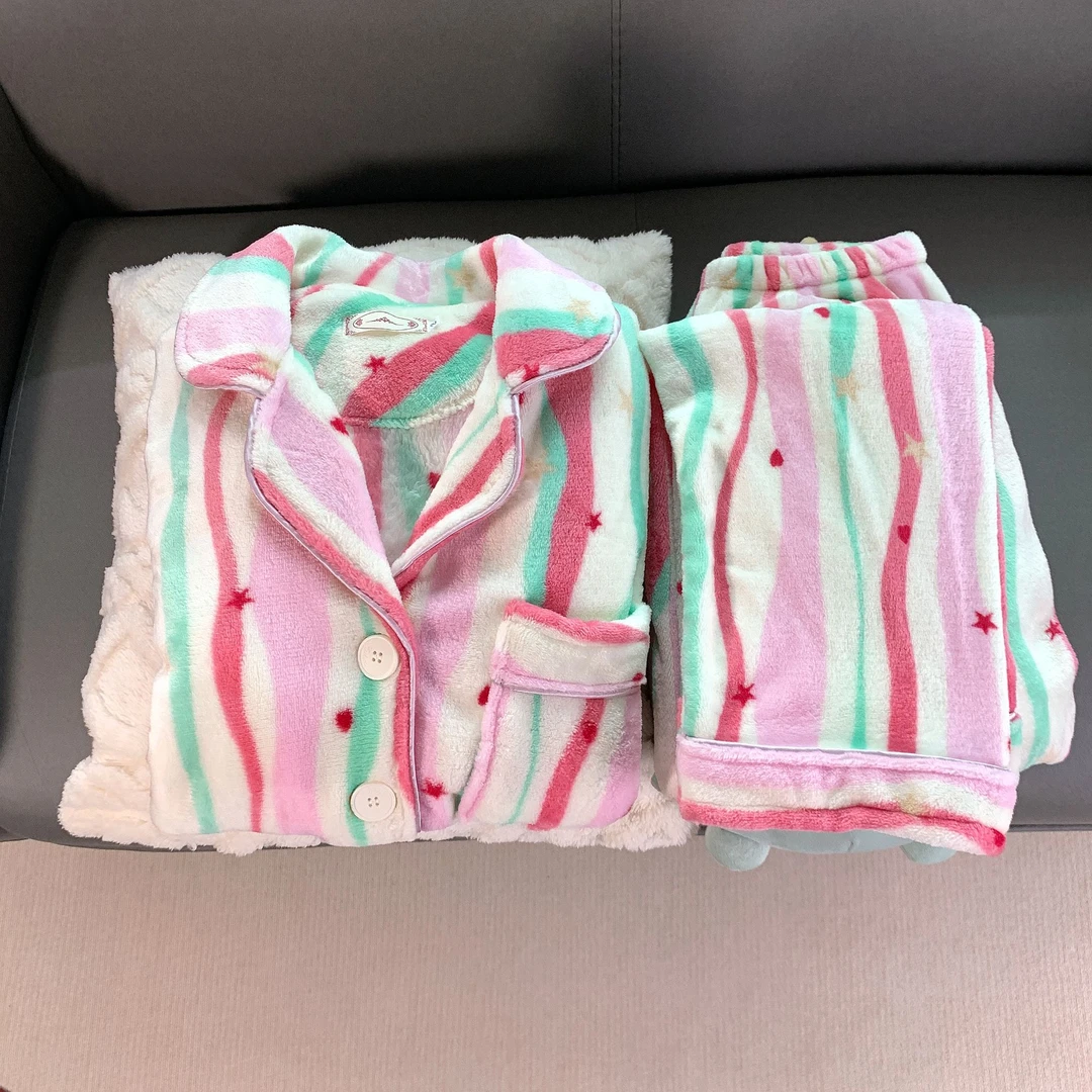 珊瑚绒睡衣女款秋冬季爆款2025新款女士法兰绒加绒加厚家居服套装