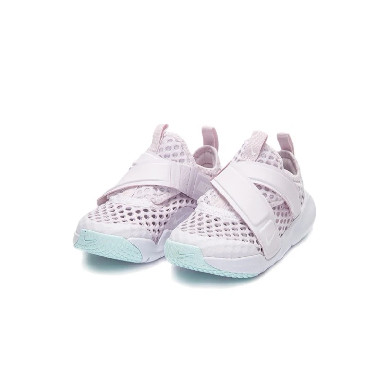 耐克NIKE小飞碟DC9370-500魔术贴儿童鞋大网眼透气跑鞋DC9367-500