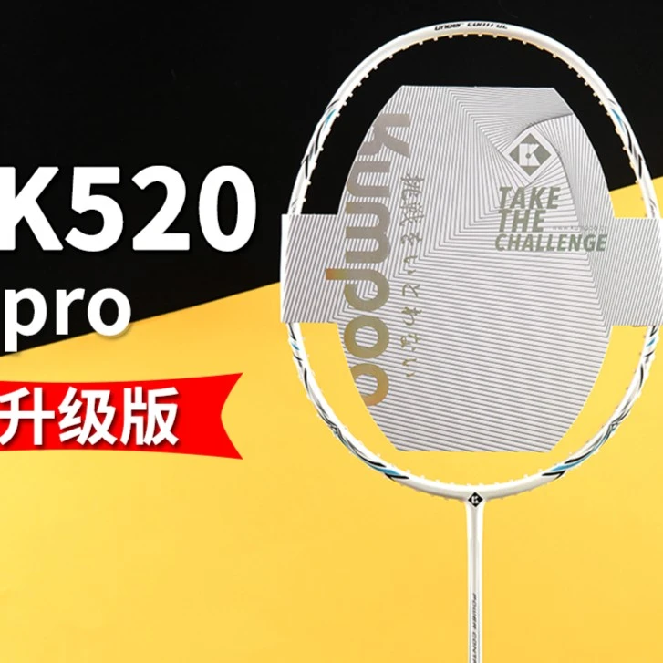 熏风K520Pro羽毛球拍全碳素纤维比赛训练拍防守兼备K520pro初级