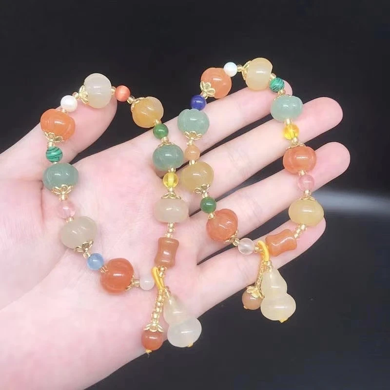 香积同款多宝南瓜珠手串多宝葫芦手链祈福
