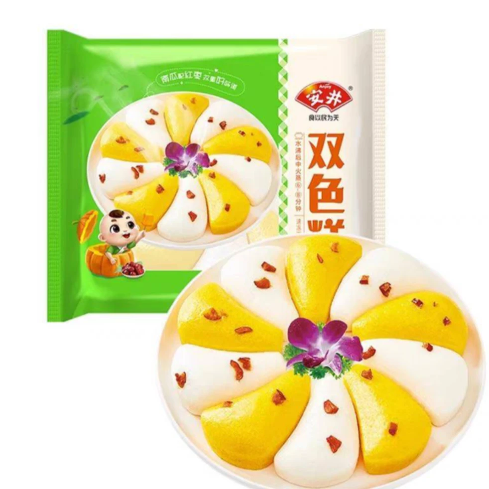 【暖冬早点】Anjoy/安井双色糕方便快捷早点软香甜280g