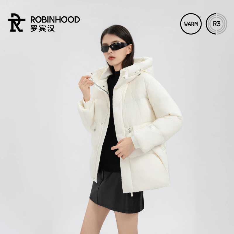 罗宾汉女款拂雪收腰 3.0升级版羽绒服-R241Y5011