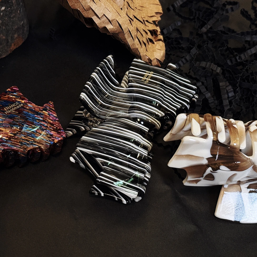 iFASHION 醋酸【大在逃】蝴蝶结大号高级感法式女后脑勺鲨鱼夹