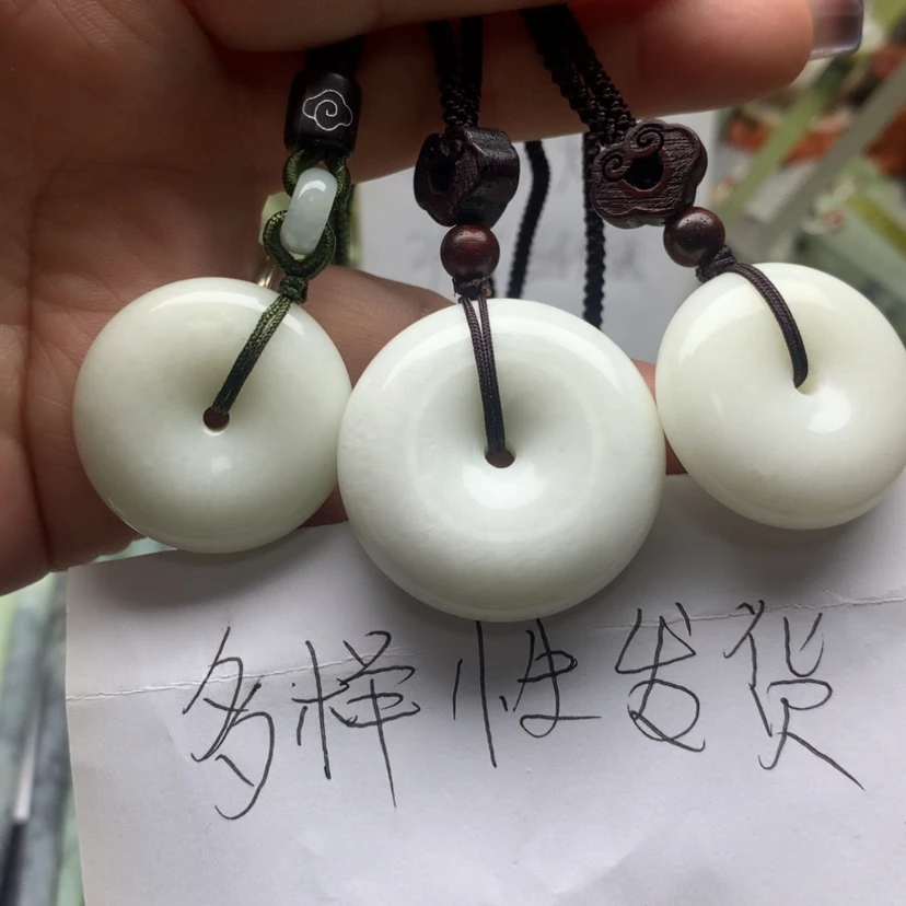 【闪购商品】蛇纹石玉发饰合金