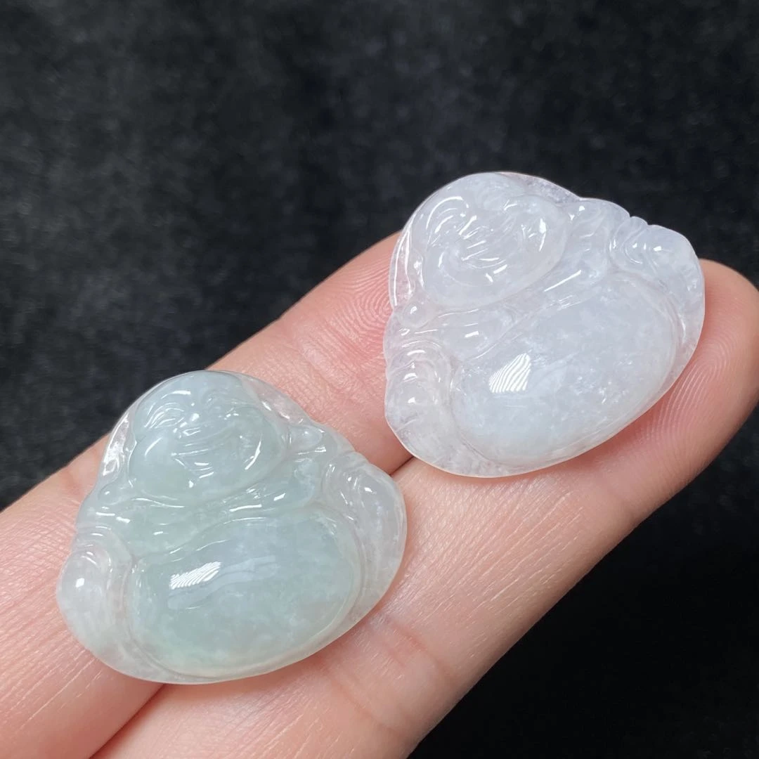 【星浩好物】翡翠佛公吊坠-QT19H128【多样性发一件】21*24配绳