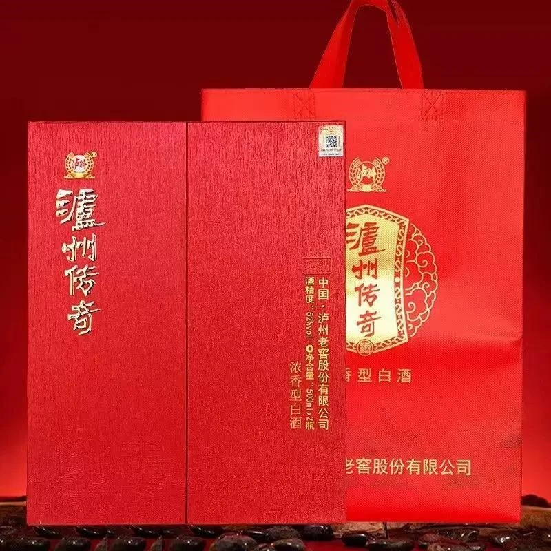 泸州传奇璀钻浓香型 浓香型白酒礼盒52度
