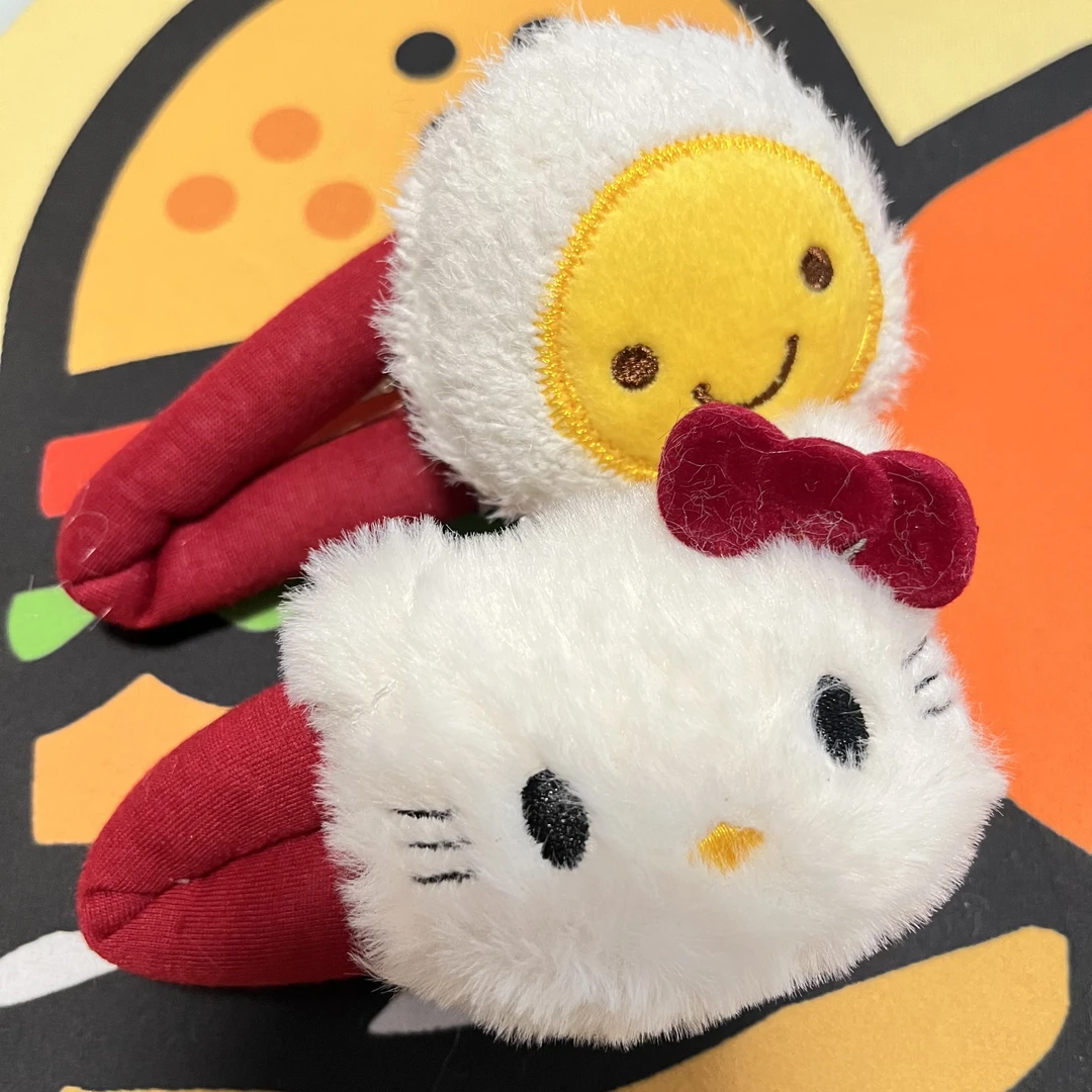 可爱毛绒KT猫发夹甜美少女心刘海夹卡通百搭头饰