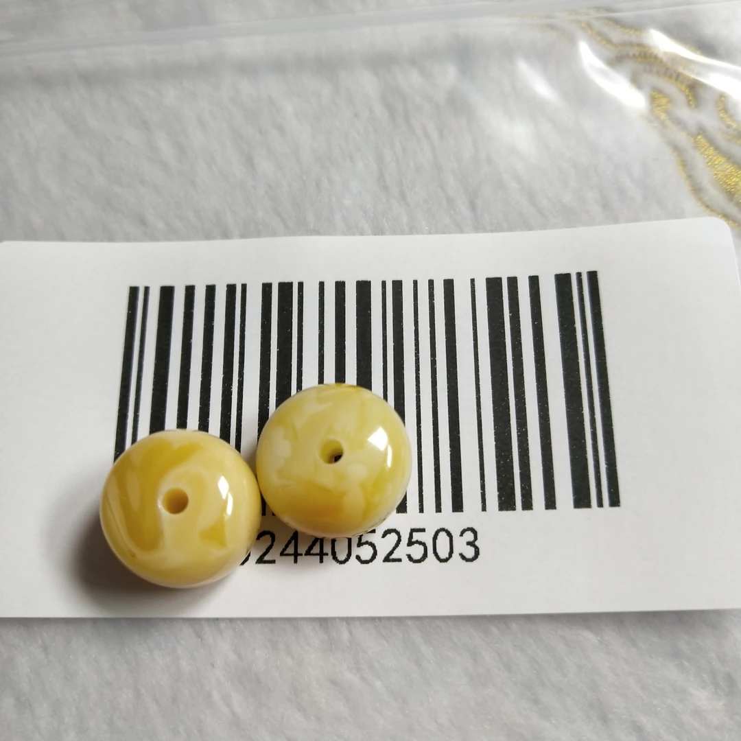 原石坊琥珀蜜蜡珠子