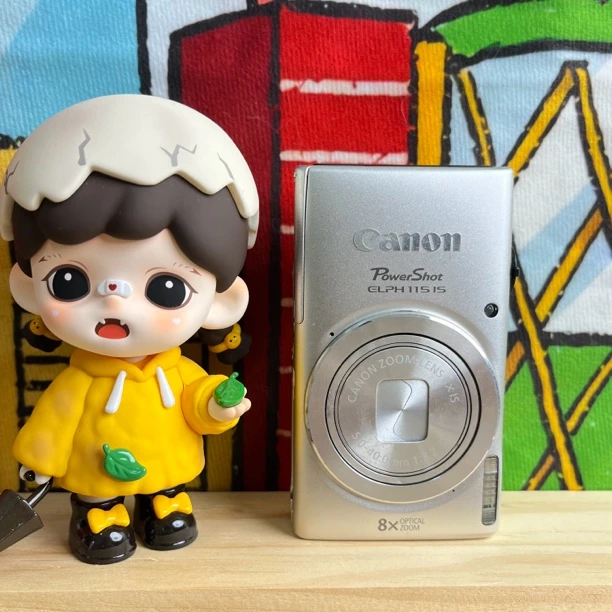 95新 Canon/佳能 佳能IXUS132（elph115is外版）8倍成色如图 有配件