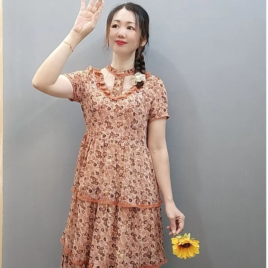 民族风特色连衣裙