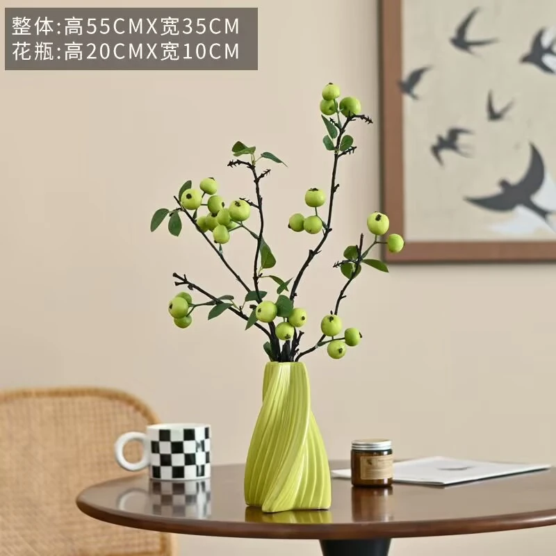 ins风仿真发财果苹果柠檬客厅卧室摆件