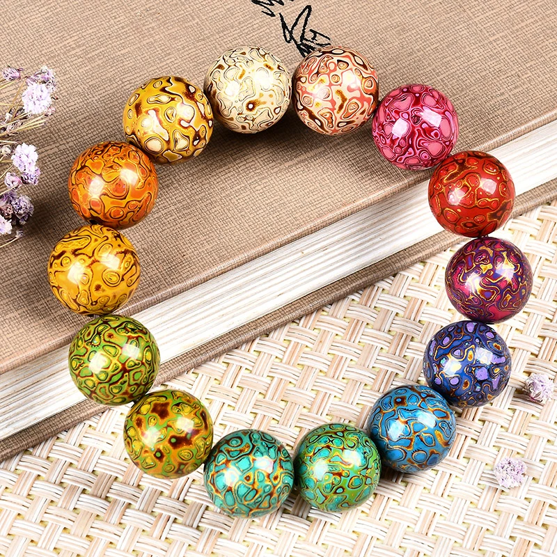 【神匠手】彩虹多宝犀皮大漆珠非遗漆器工艺