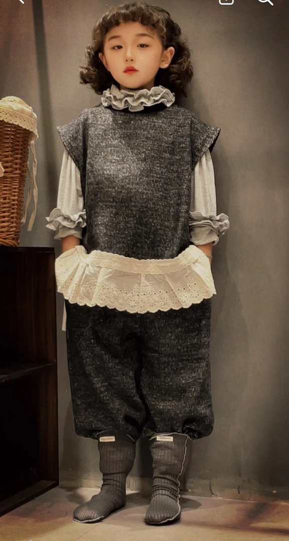 春夏款女童软软套装