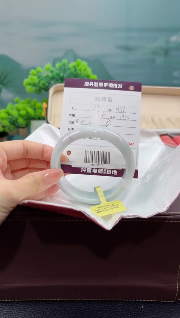 【闪购商品】翡翠手镯未镶嵌翡翠手镯(微瑕)29