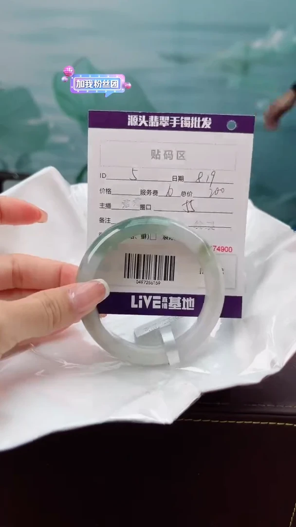 【闪购商品】翡翠手镯未镶嵌翡翠手镯(微瑕)5