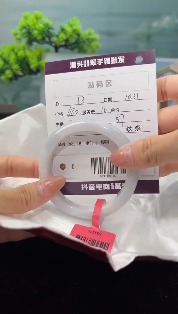 【闪购商品】翡翠手镯未镶嵌14翡翠手镯(天然性）