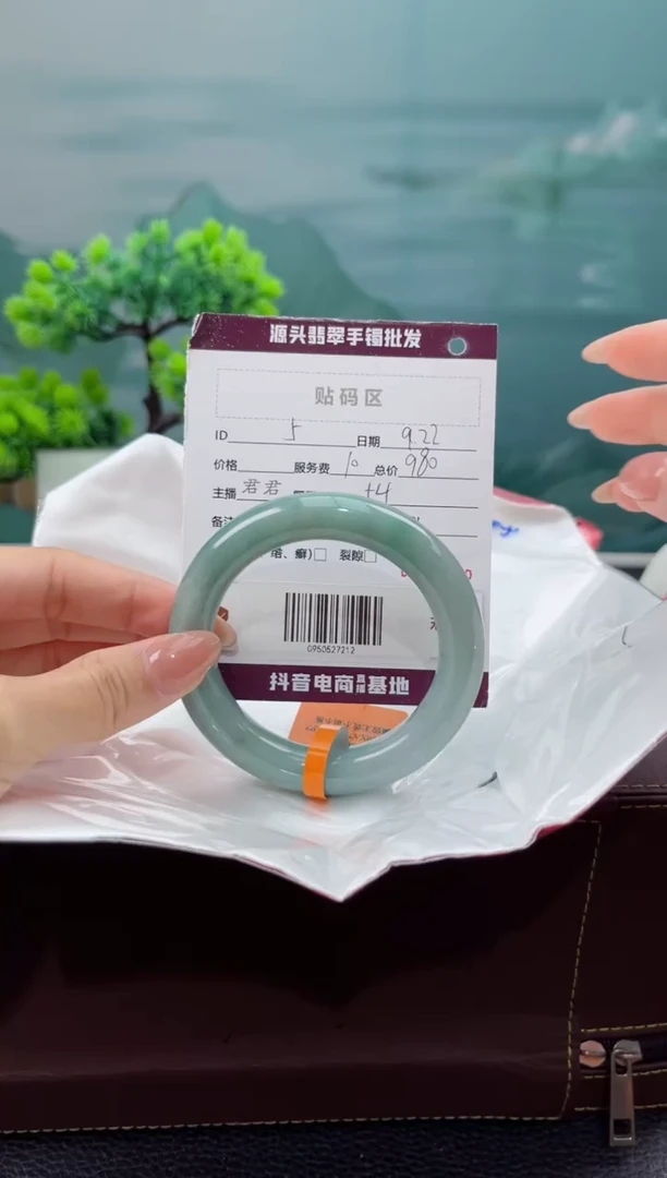 【闪购商品】翡翠手镯未镶嵌翡翠手镯（微瑕）5