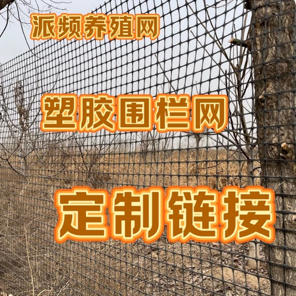 【定制链接围栏网】塑胶围栏网养殖鸡鸭鹅圈山圈地围果园鱼塘防护网