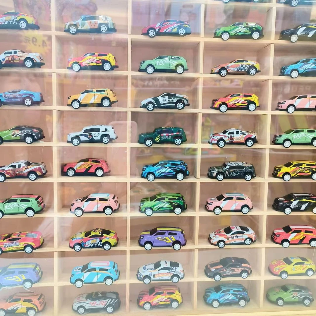 铁皮回力小汽车10辆随机发/破损联系客服补发惯性滑行玩具非水果