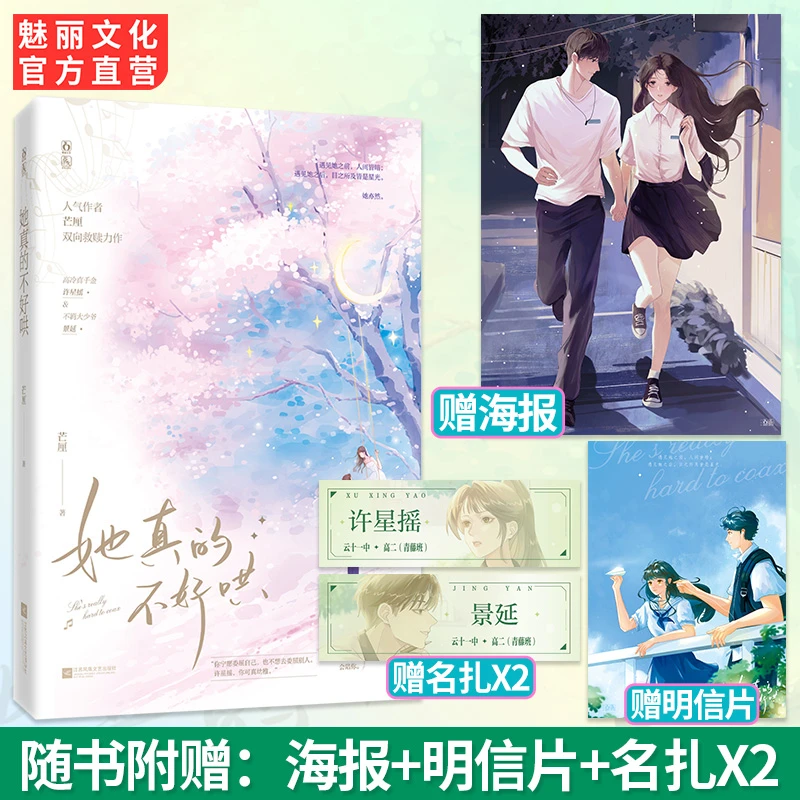 正版 魅丽花火她真的不好哄芒厘双向救赎校园言情小说