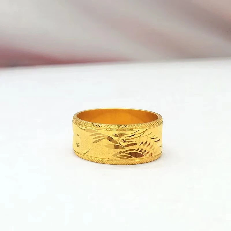 戒指 闭口龙鳞戒指（选圈口）