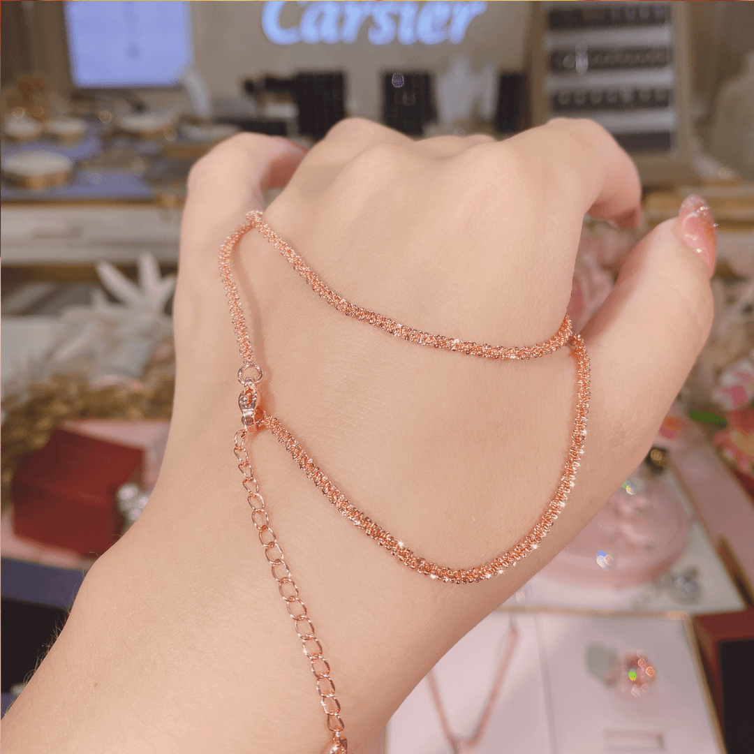 拍吊坠赠199元 闪亮轻奢满天星链气质款女神简约礼物欧美百搭款