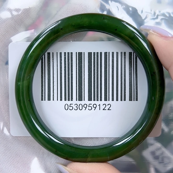 和田玉（碧玉）手镯未镶嵌爱***5758