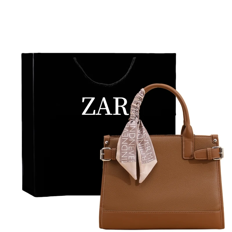 时尚手提包软皮大容量2025新款潮大气中年妈妈女士斜挎通勤女包包