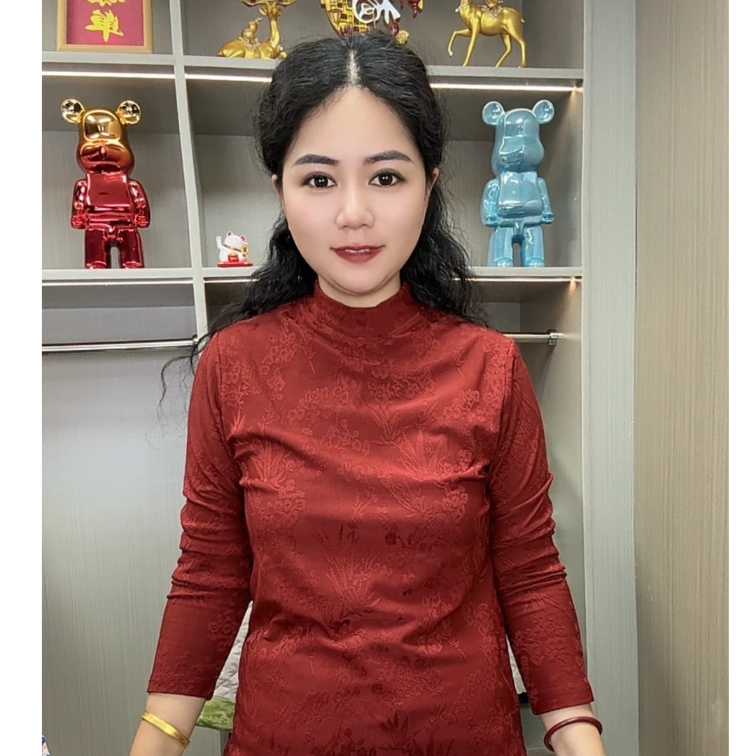 小琳推荐爆款百搭修身显瘦遮肉打底衫网红保暖时尚半高领加厚