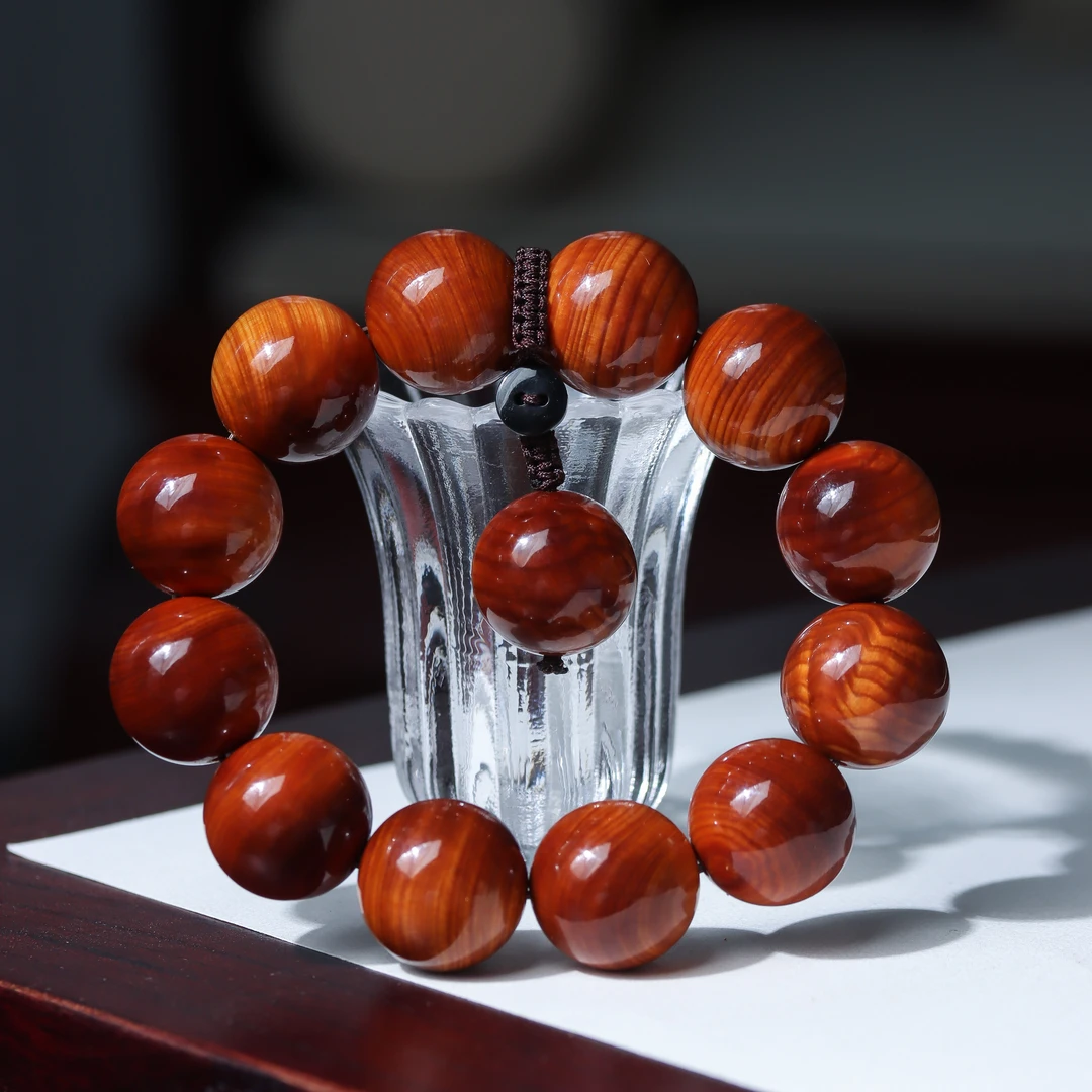 【高兴出品】 崖柏玉化老料20mm手串 YB08