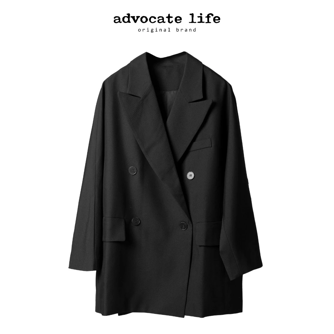 Advocatelife韩版西装外套中长款气质休闲时尚百搭通勤JQ371310