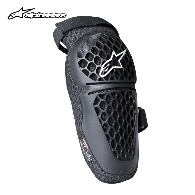 A星ALPINESTARS摩托车骑行护膝骑行护具装备黑色护膝