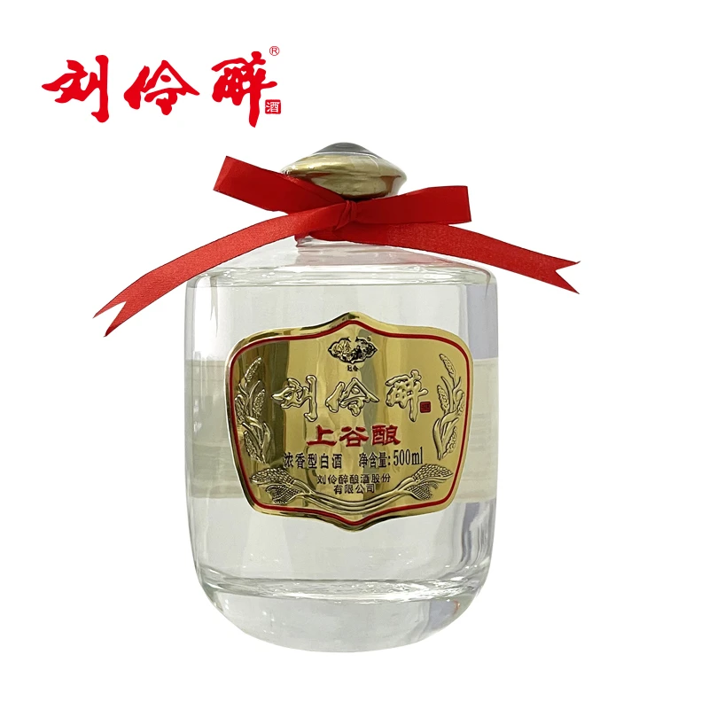 刘伶醉60度上谷酿纯粮酒浓香型白酒60度500ml*2；500ml*4