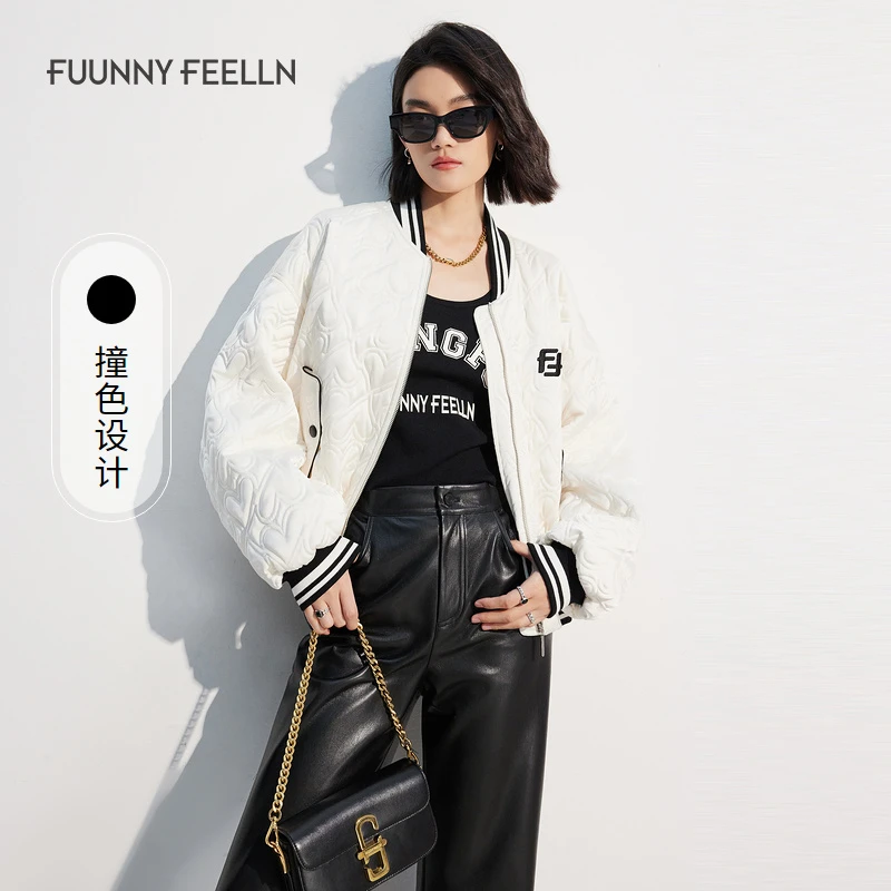 【达人专属】FF||仿佛短外套女春季休闲棉服保暖设计感FQ00008