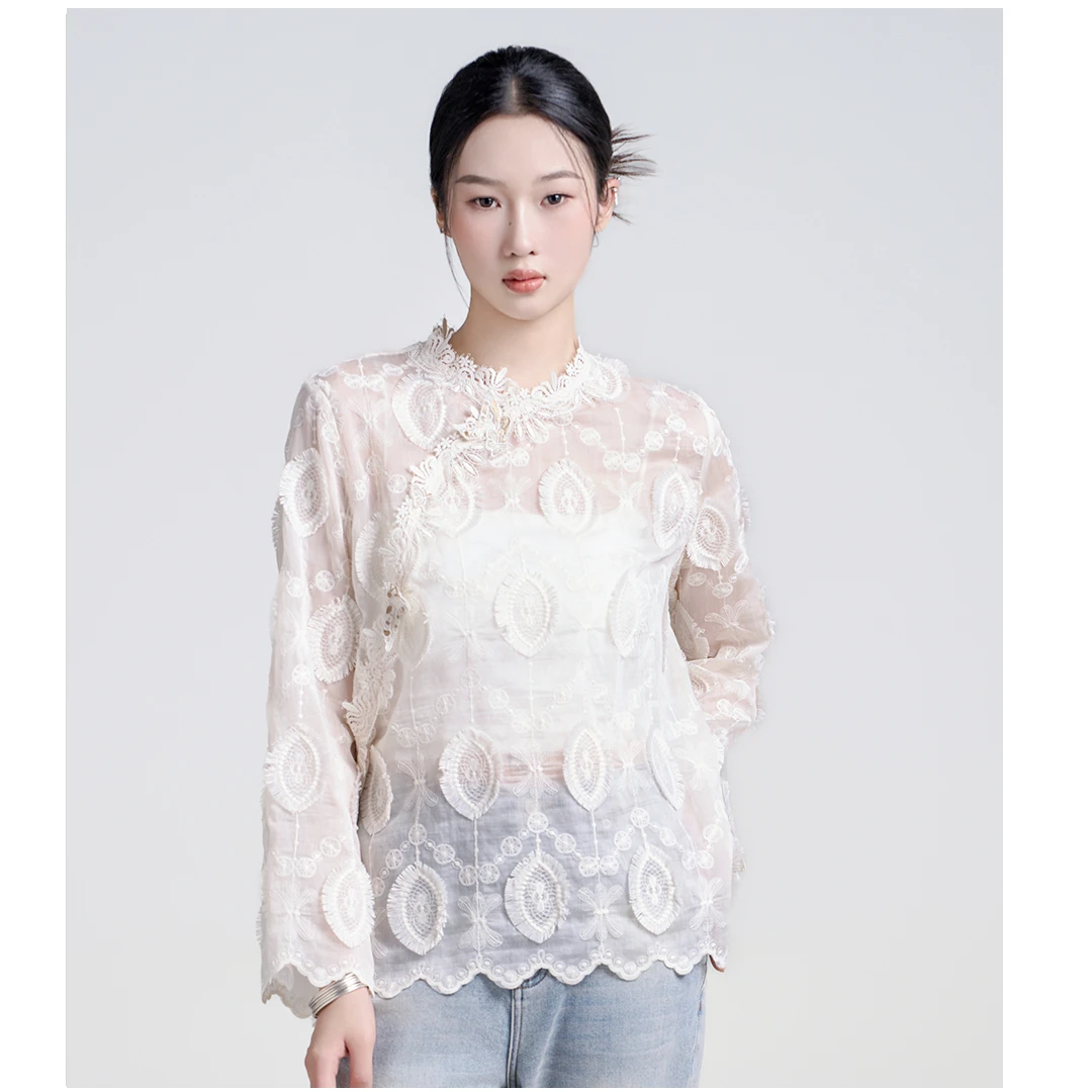 宫小妍MNGATA G. 【白纱梦蝶】秋冬新中式穿搭中国风外套4X010118