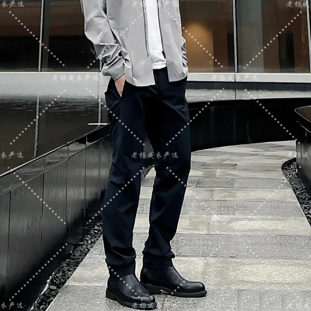 清仓高端款全压胶设计男士秋冬商务休闲裤户外防风加绒加厚软壳裤