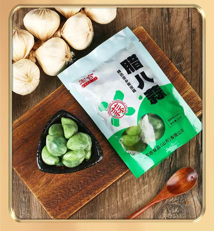 3袋腊八蒜酸甜脆爽解油解腻翡翠火锅面条饺子必备翠绿即食