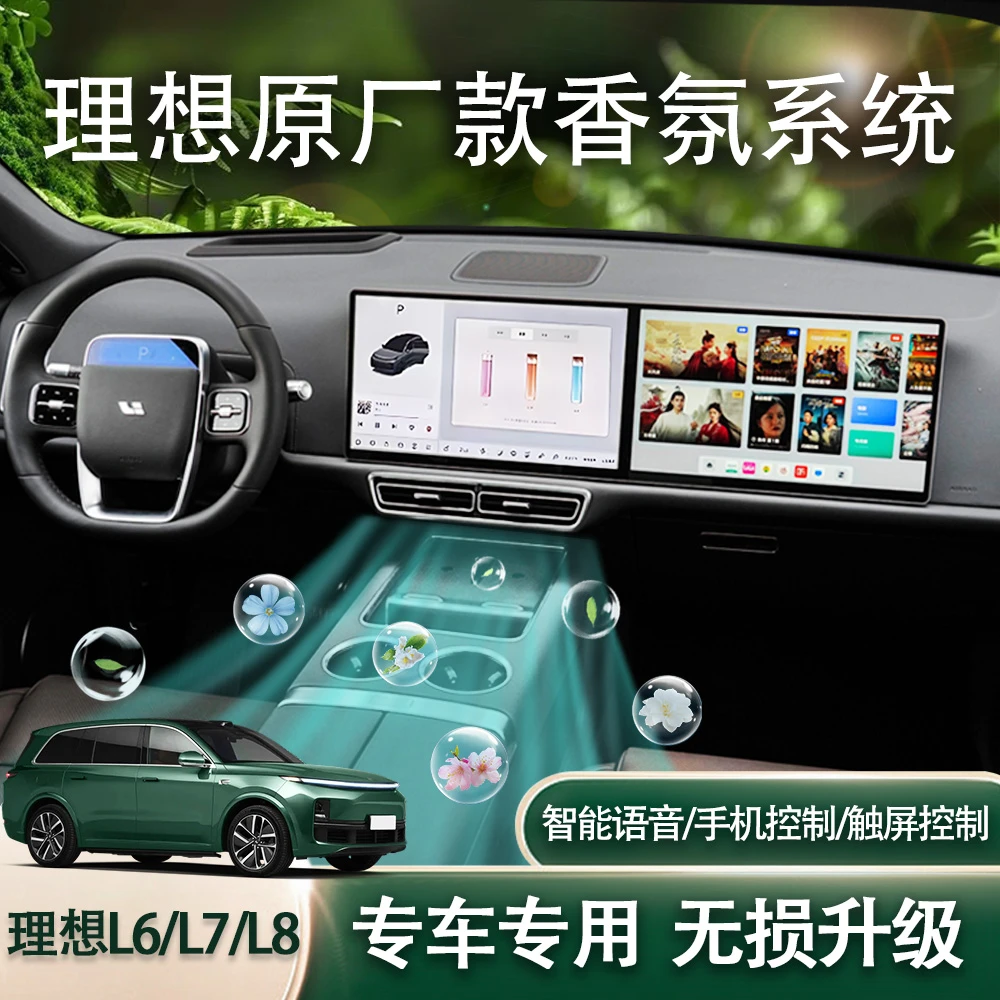 理想L6/L7/L8/i6/i8专用屏控车载智能香氛等离子系统理想香氛系统