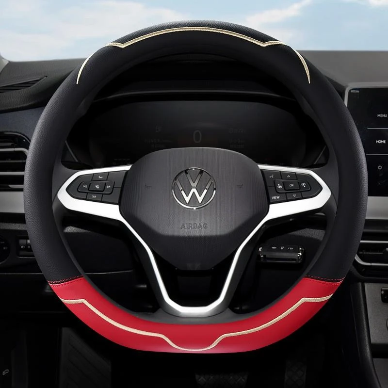 新款五菱Air ev晴空宏光mini电动车专用方向盘套四季内饰改装把套