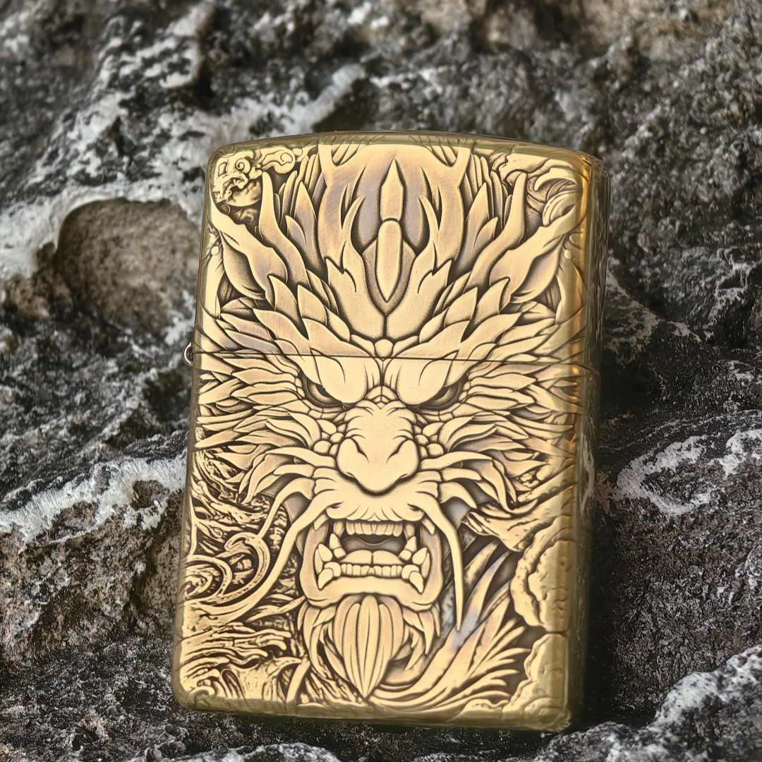 zippo打火机 DB 168双面威龙 DY9912FD305dabai