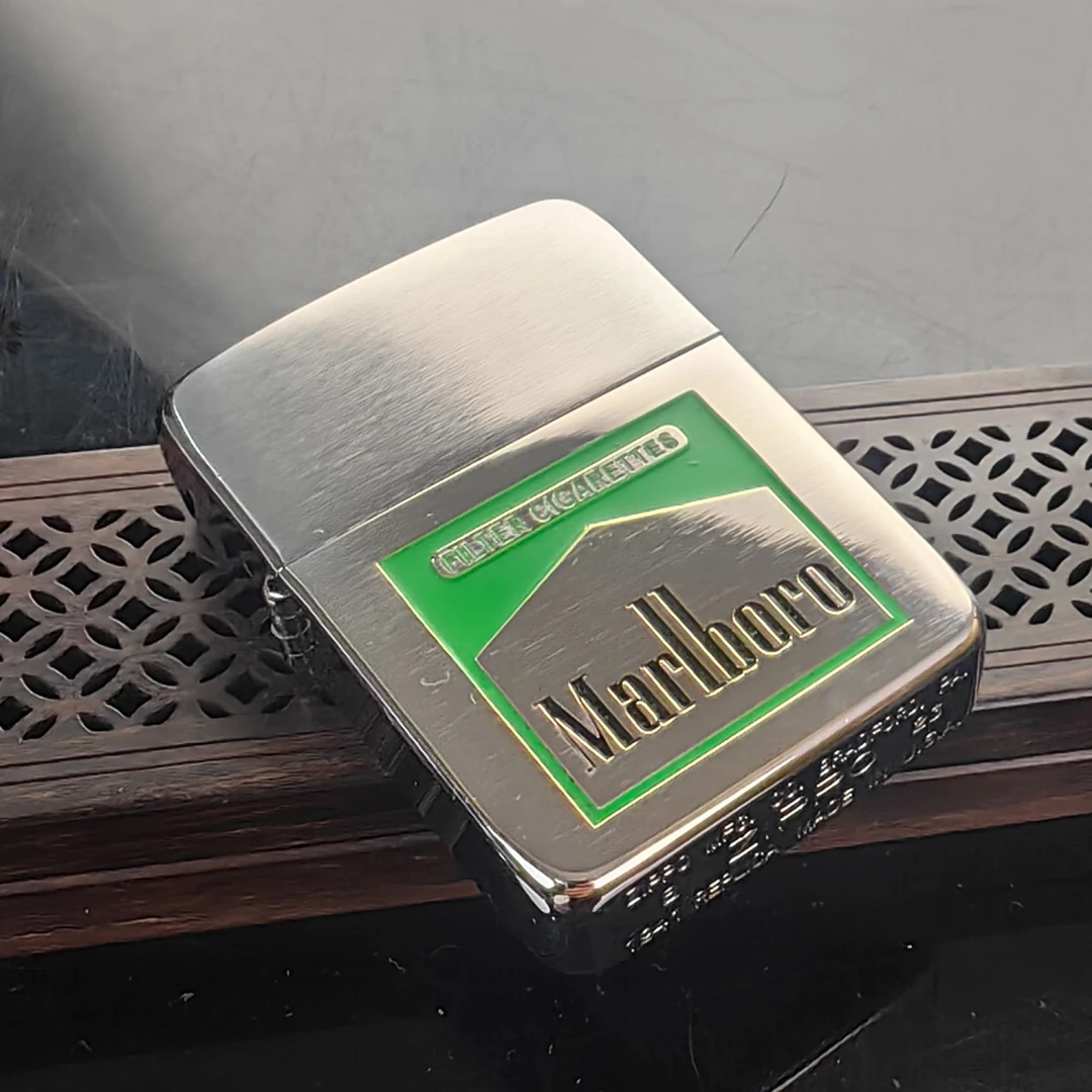 zippo打火机 DB 1941绿漆万宝路  DY9913FK