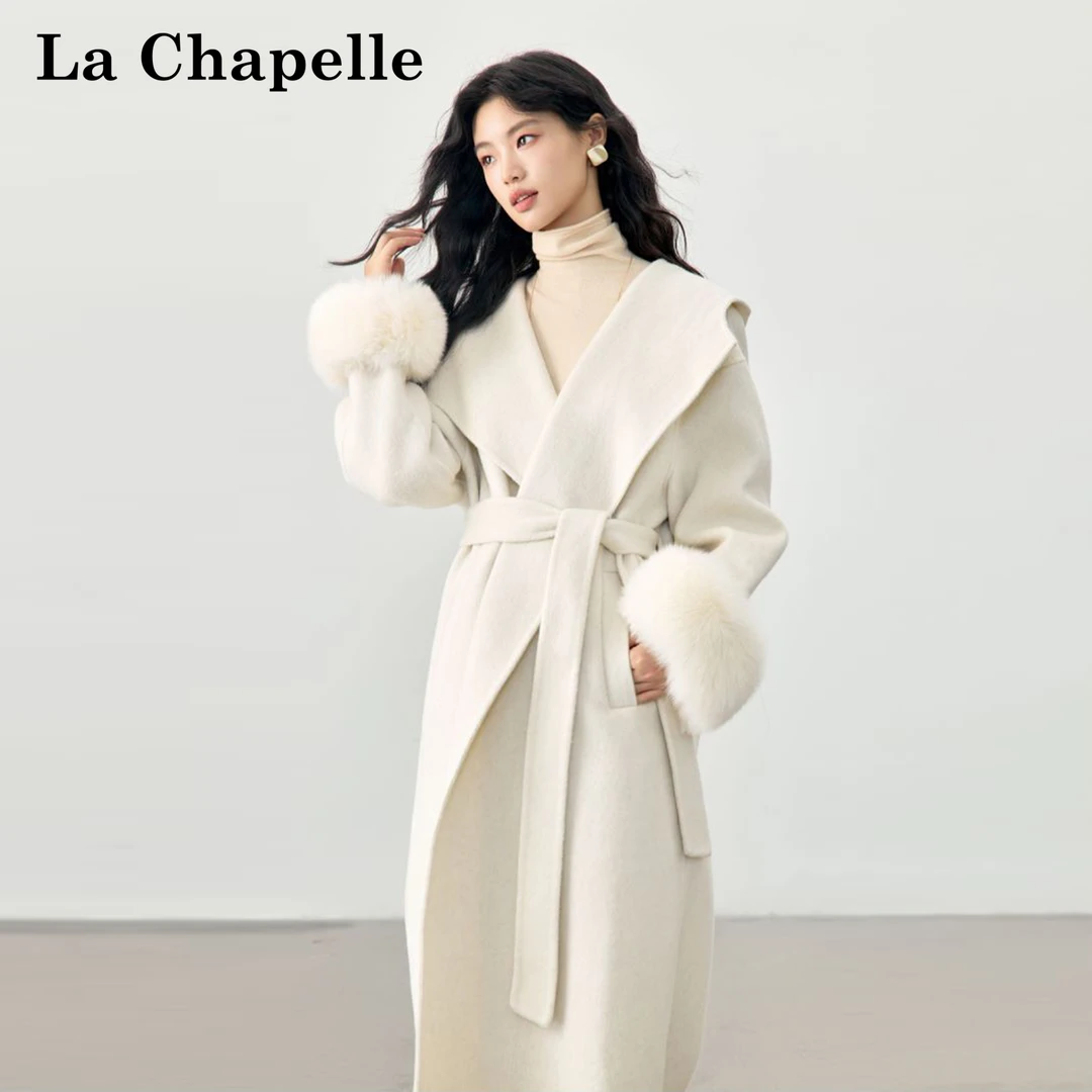 La Chapelle/拉夏贝尔【曼城旧事】简约气质毛呢外套 LA4DWMN0392