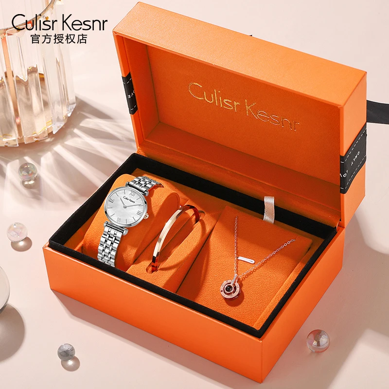 【官方直营】正品小CK手表白月光高颜值时尚腕表高档轻奢小众女表