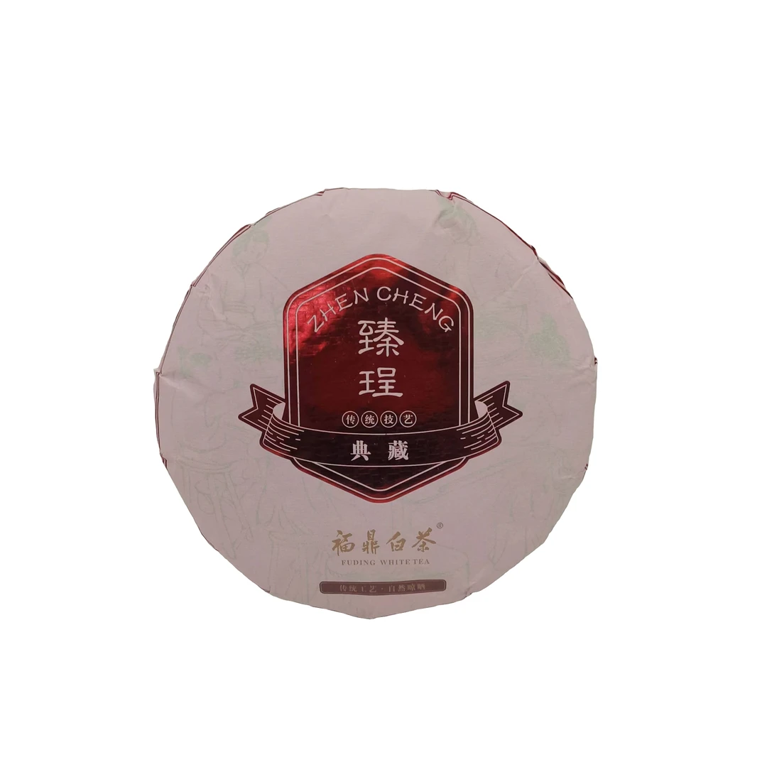 2020年福鼎潘溪核心产区白牡丹饼茶口感花香果香蜜韵入口甜润顺滑