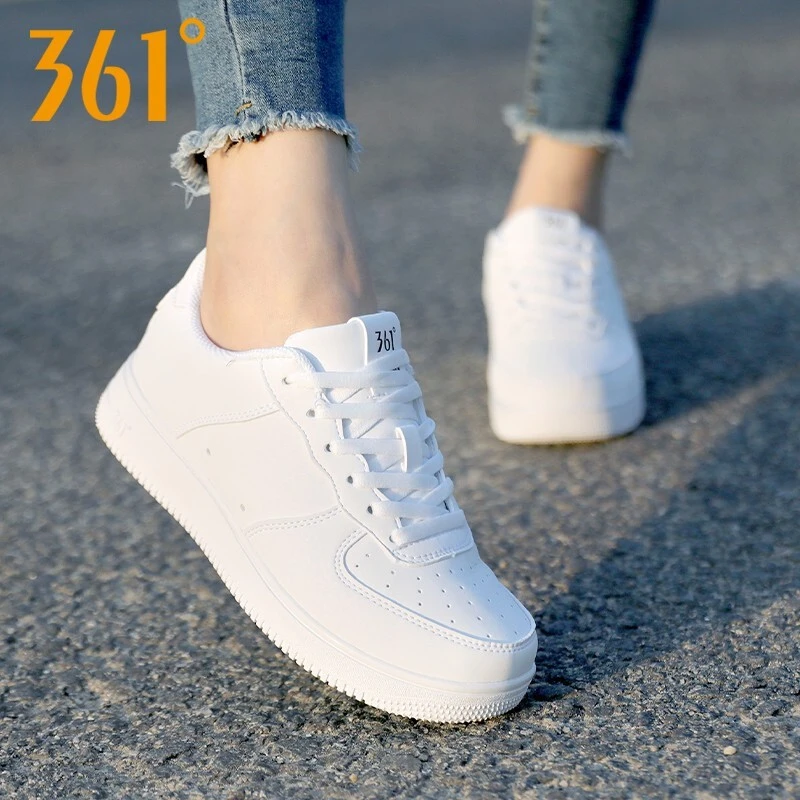 361度女鞋板鞋小白鞋2025秋季新款运动鞋潮款学生鞋361运动鞋女鞋