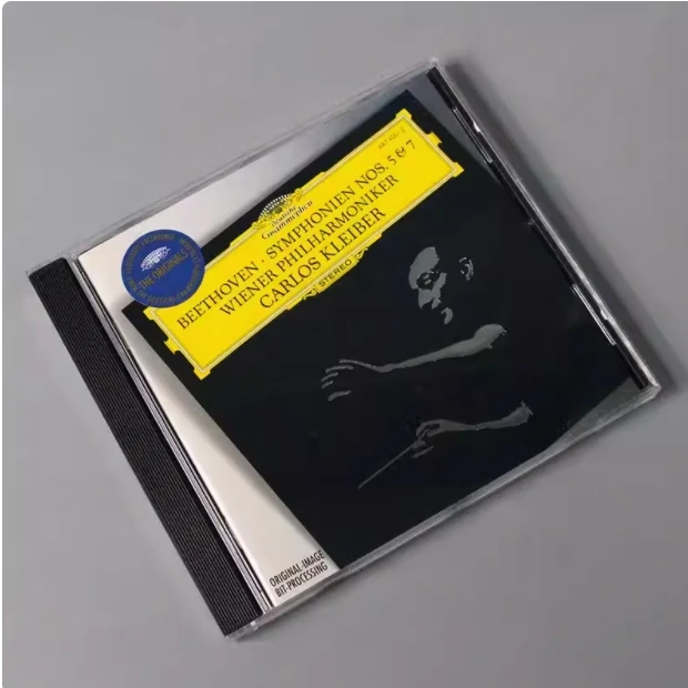 原装进口 贝多芬第五命运交响曲 第七交响曲 克莱伯CD 古典发烧