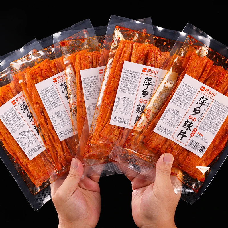 思乡山网红辣条萍乡风味辣片8090儿时经典湖南手撕豆皮湖南特产