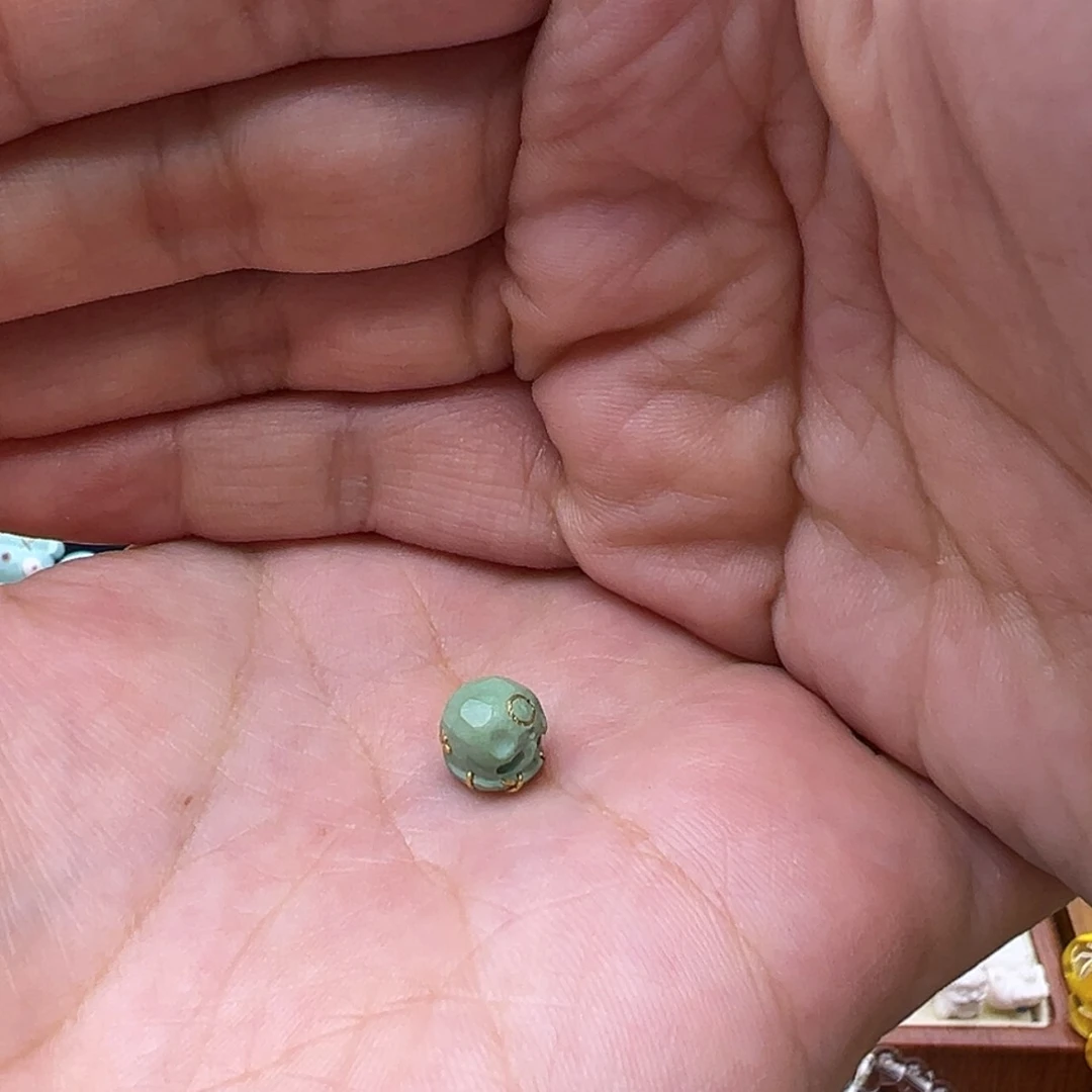 【闪购商品】绿松石配件未镶嵌露*