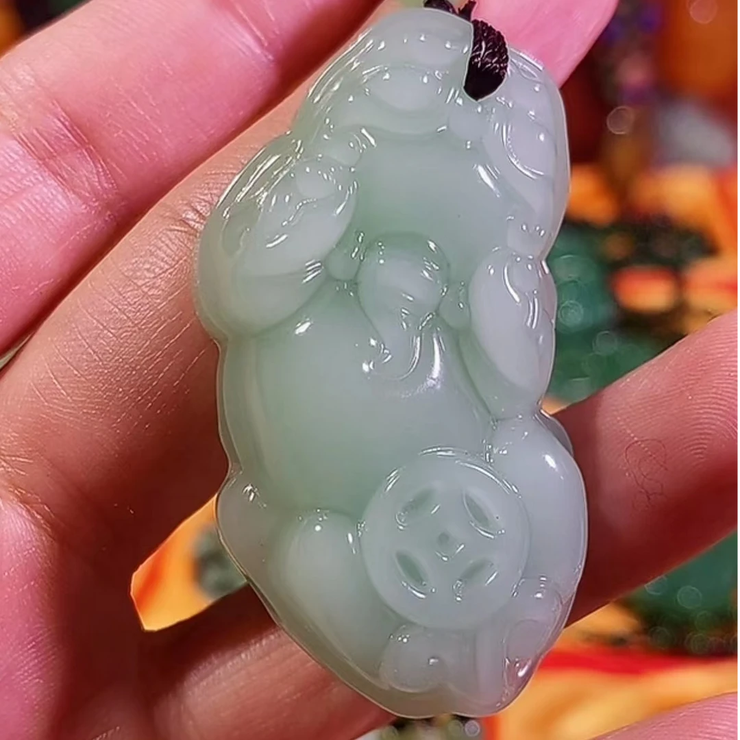 3粉丝福利时尚饰品浅绿色单貔貅